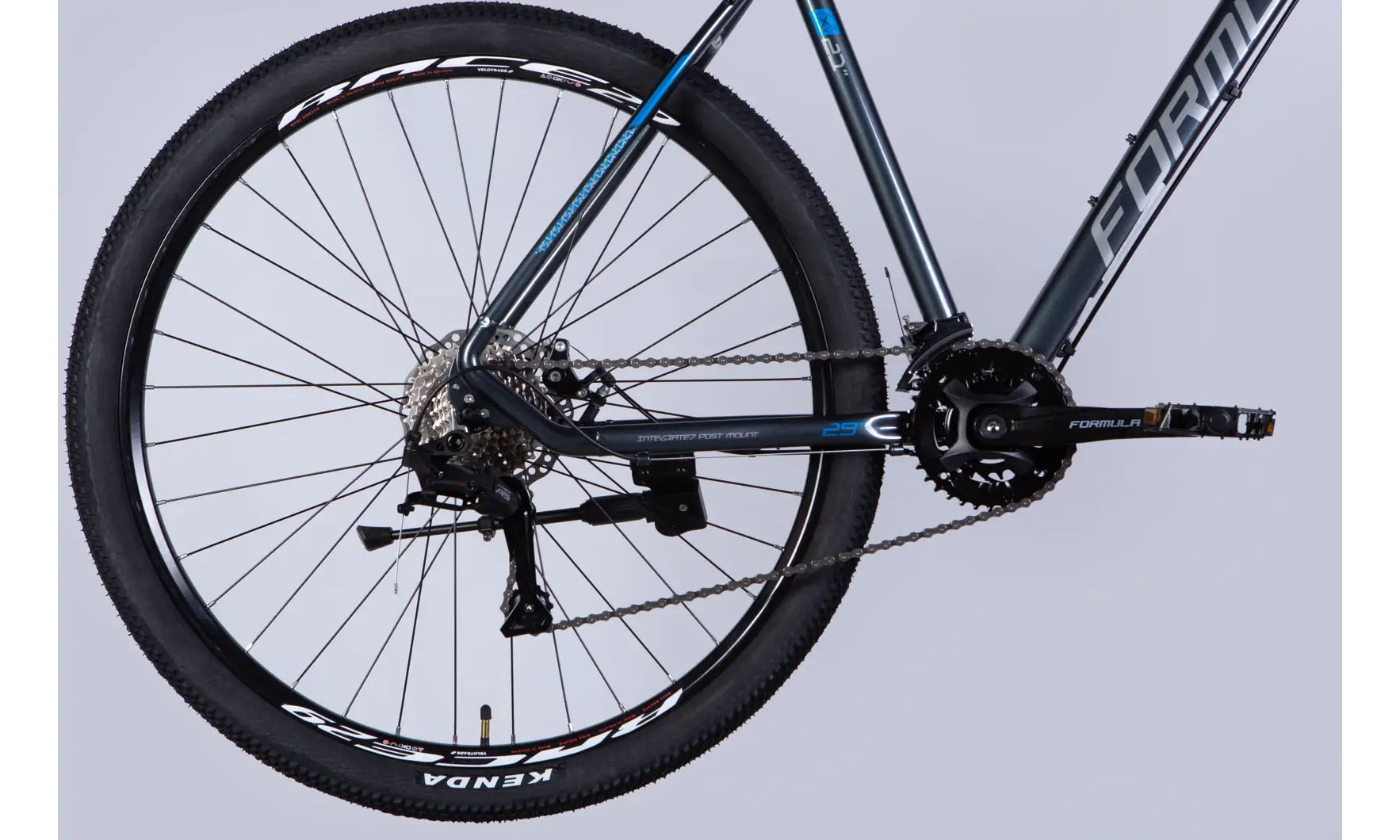 Велосипед Formula ZEPHYR 3.0 DD CS 29", розмір XL рама-21", рік 2026, темно-сірий 3