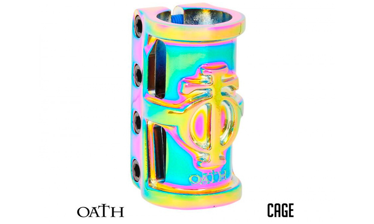 Фотографія Затискач OATH Clamps 4 Bolts Cage SCS/HIC NEOCHROME