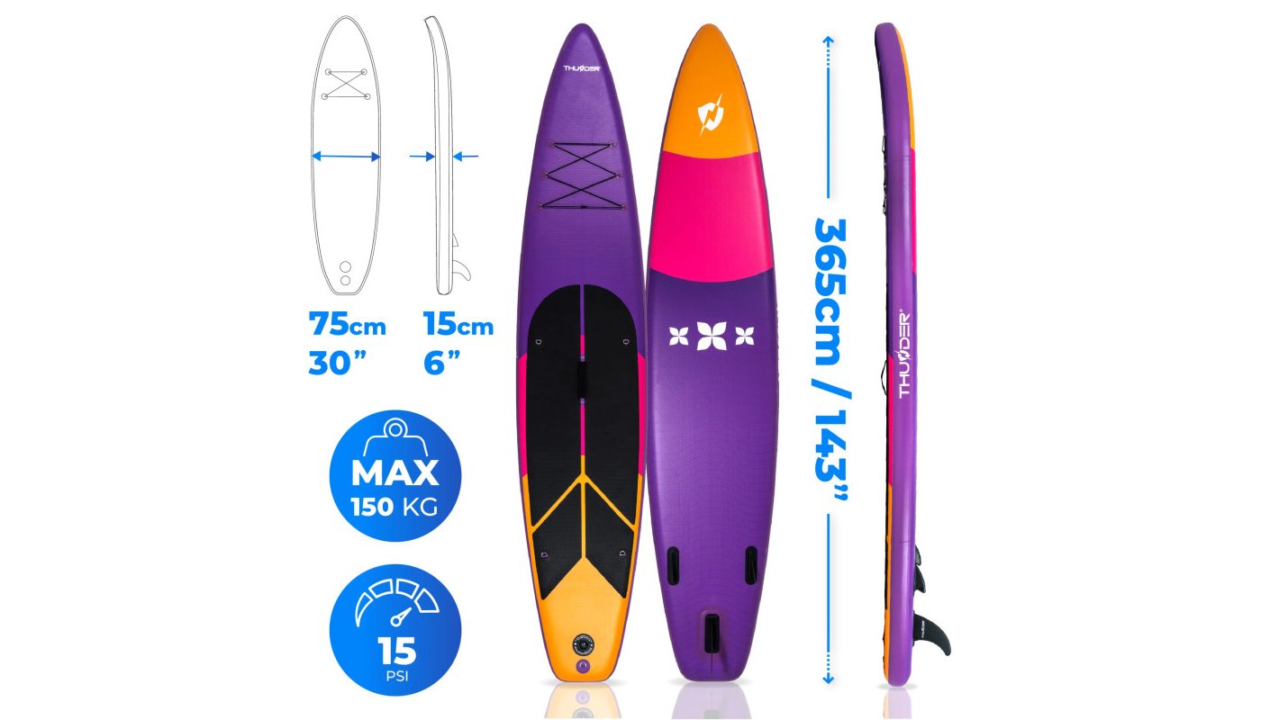 Сапборд SUP THUNDER SHARPE 365 14 Сапборд SUP THUNDER SHARPE 365 14