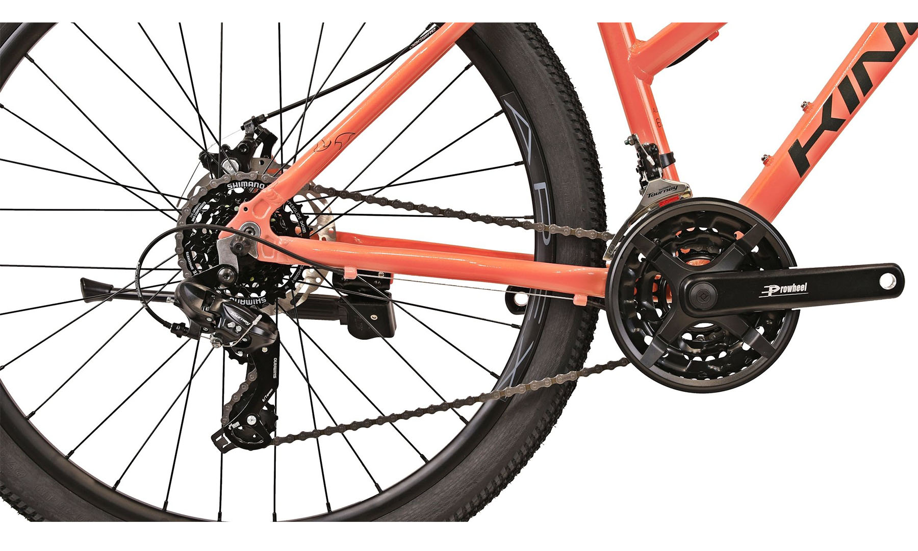 Велосипед Kinetic Vesta 27,5" размер S рама 15", 2025, Персиковый 2 Велосипед Kinetic Vesta 27,5" размер S рама 15", 2025, Персиковый 2