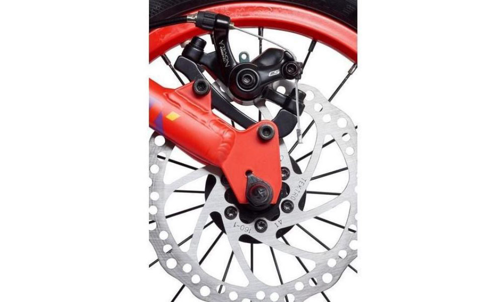Беговел SCOOL pedeX dirt 14" фиолетово-красный 6