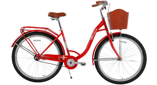 Фотографія Велосипед Titan Milan 26", розмір S рама 16" (2024), Червоний