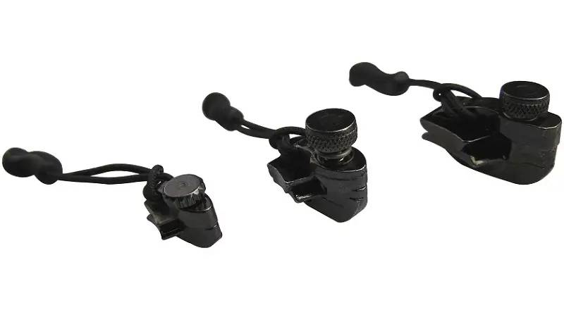 Комплект брелков Munkees 7067 FixnZip black 2