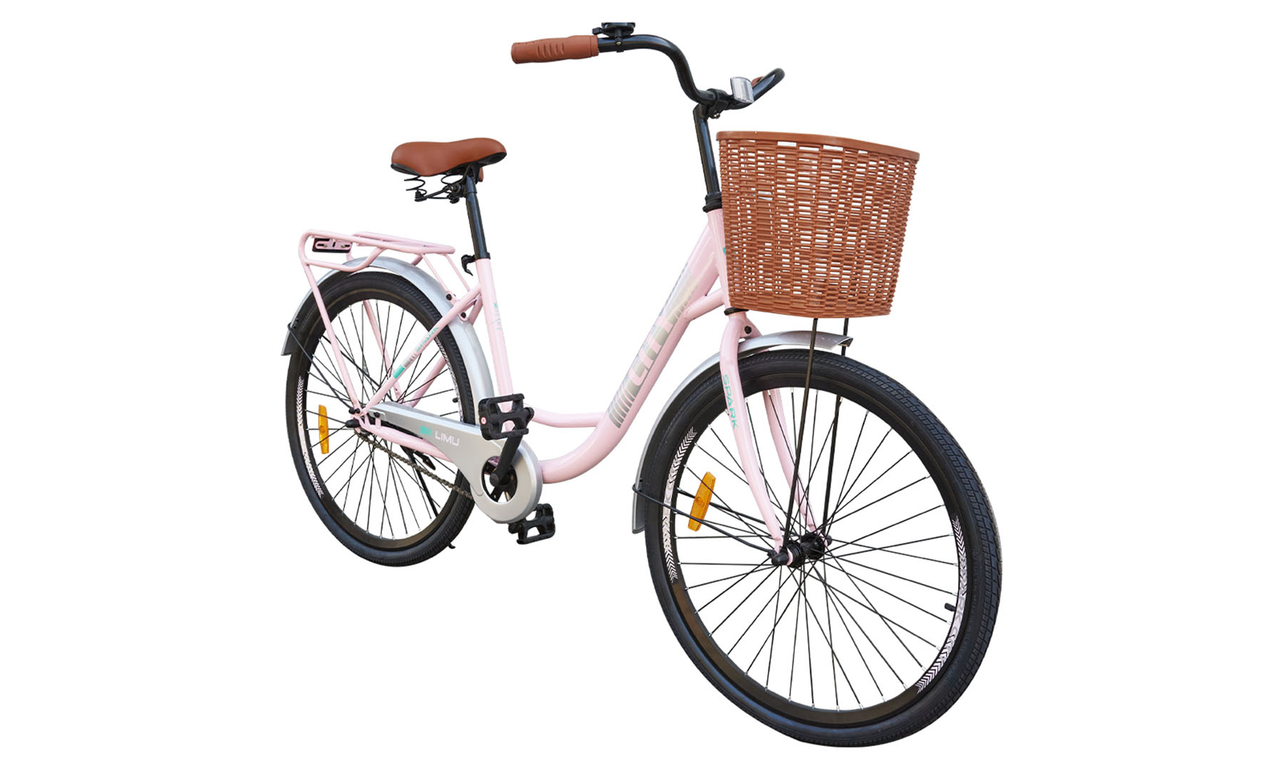 Велосипед SPARK CITY LIMU 26", размер рамы M (17"), розовый 7