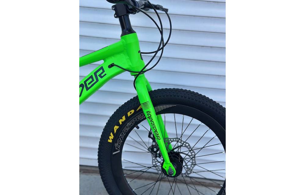 Велосипед Toprider Thunder 20" рама 12" зеленый 4