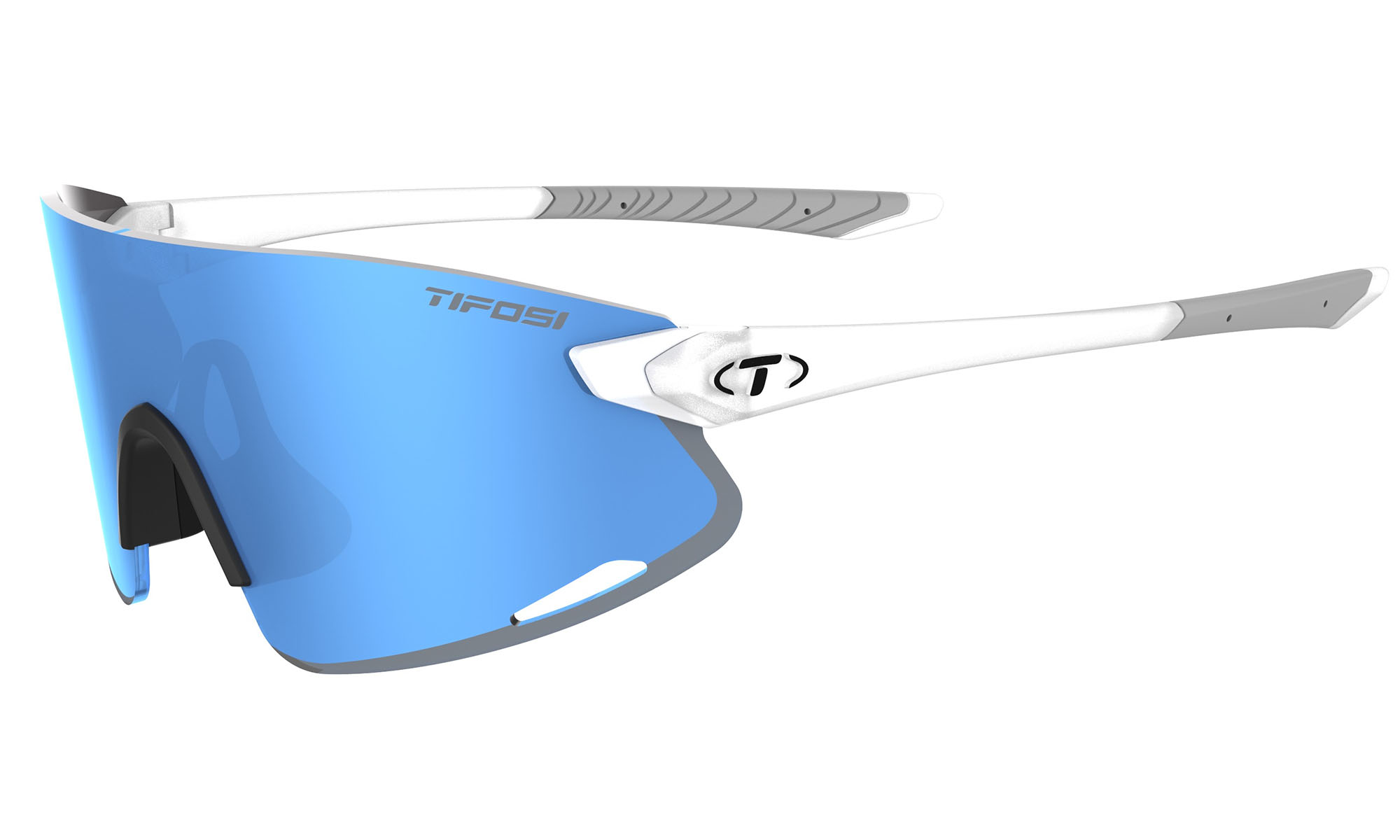 Очки Tifosi Vogel XC Satin Clear, линзы Sky Blue Mirror (13%) 