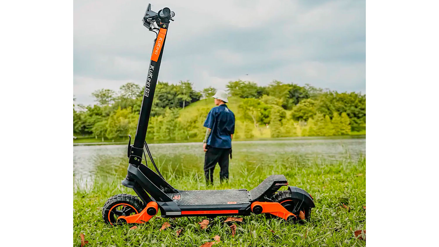 Електросамокат KUGOO KIRIN G3 (1200 Вт; 18 А/год; 52 В), чорний 3