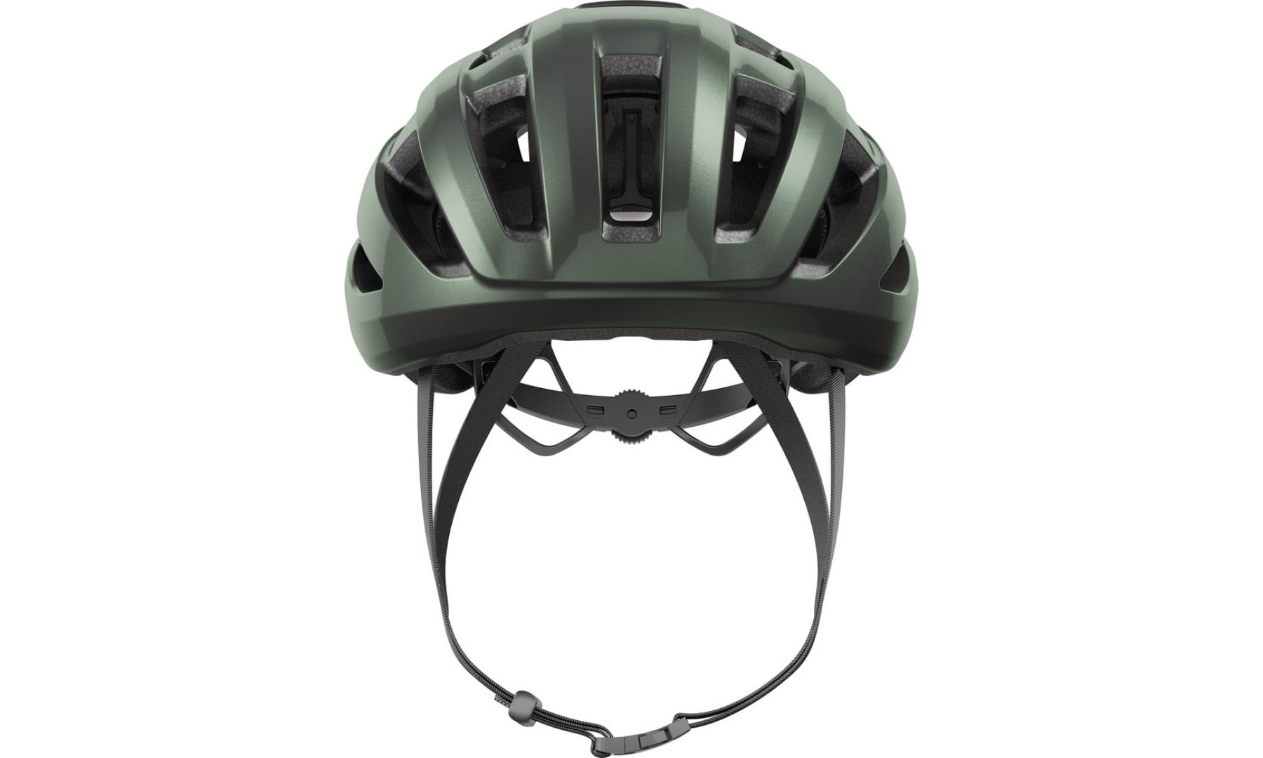 Велошлем спортивный ABUS POWERDOME ACE moss green, размер M (54-58 см), темно-зеленый 4 Велошлем спортивный ABUS POWERDOME ACE moss green, размер M (54-58 см), темно-зеленый 4