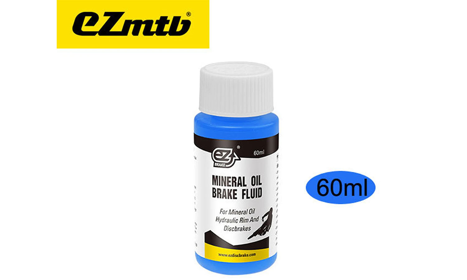 Фотография Жидкость для прокачки тормозов EZmtb MIneral Oil Blue 60ML