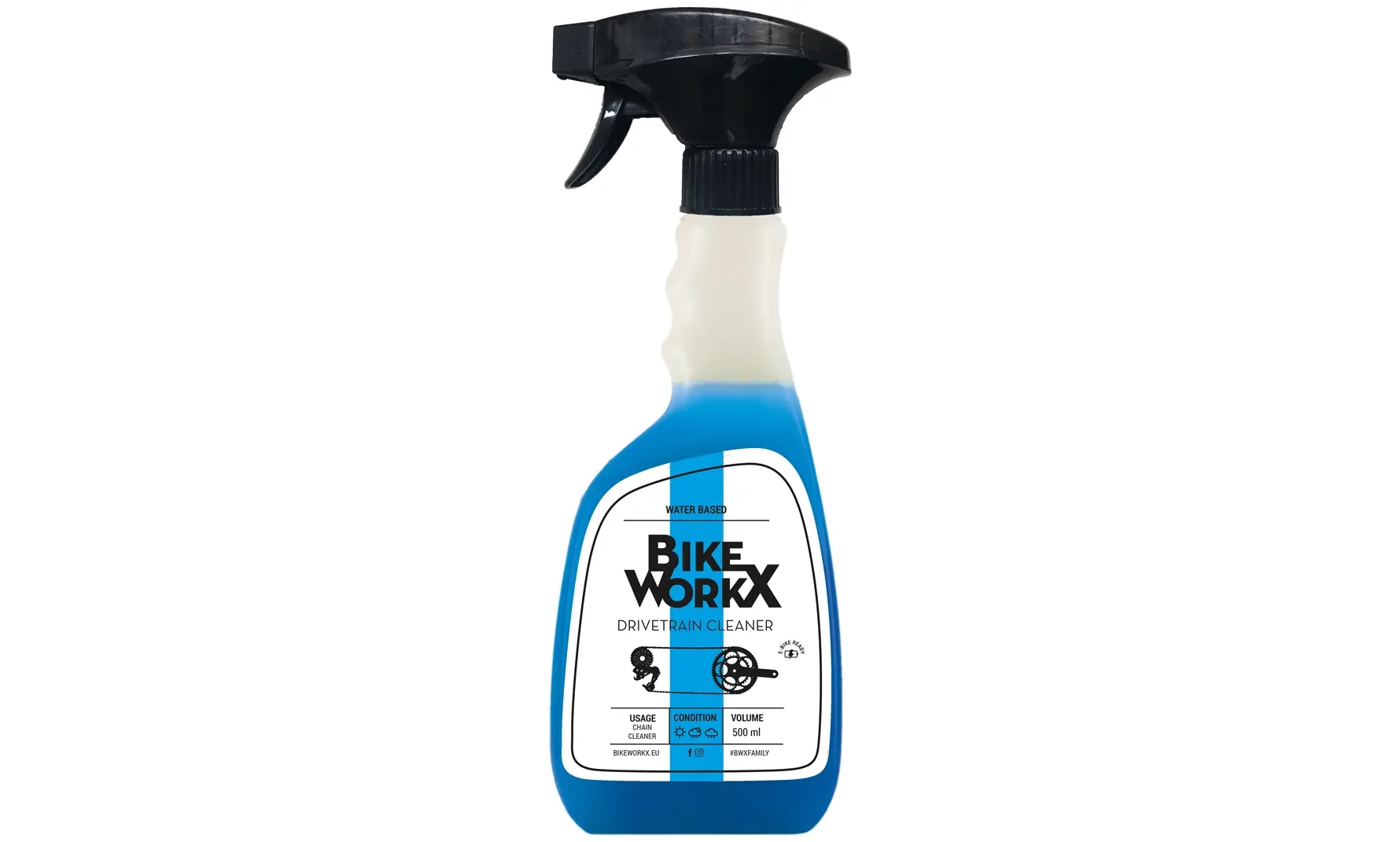 Фотография Очиститель BikeWorkX Drivetrain Cleaner 500ml