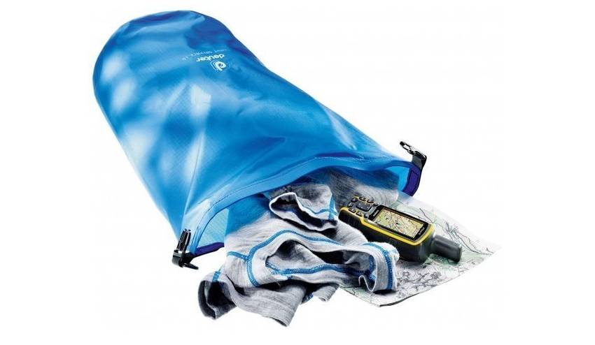 Чехол-мешок DEUTER Light Drypack 15 цвет 3013 coolblue 2 Чехол-мешок DEUTER Light Drypack 15 цвет 3013 coolblue 2