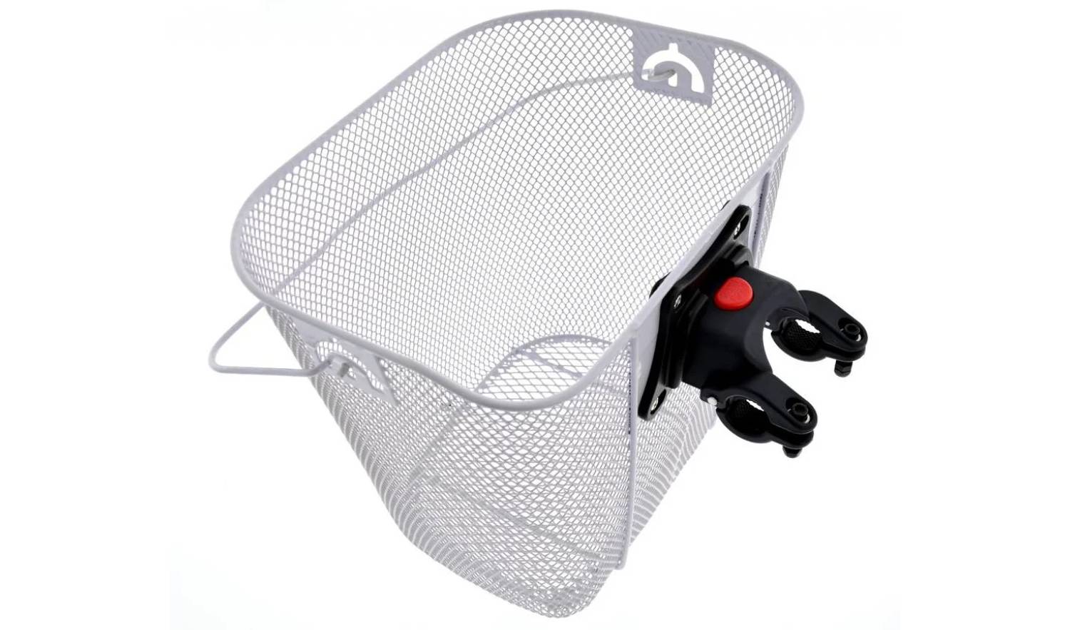 Корзина передняя Kands 35x25x25 с ручкой, на руль. белый 2 Корзина передняя Kands 35x25x25 с ручкой, на руль. белый 2