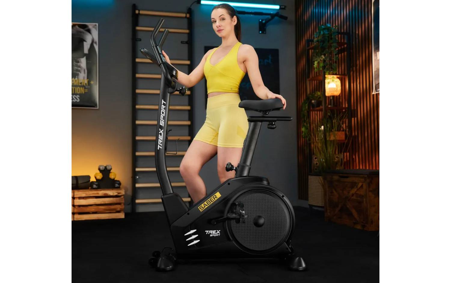 Велотренажер Trex Sport TX-750EB SABER электромагнитный черный 3