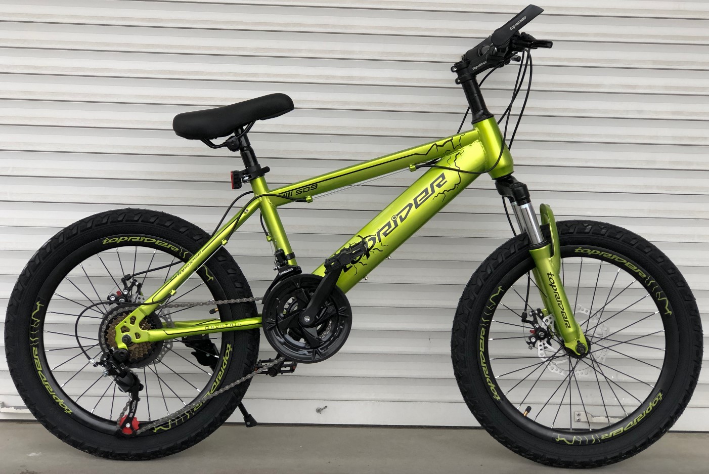 Фотография Велосипед Toprider Type 509 20" 2023 Зеленый