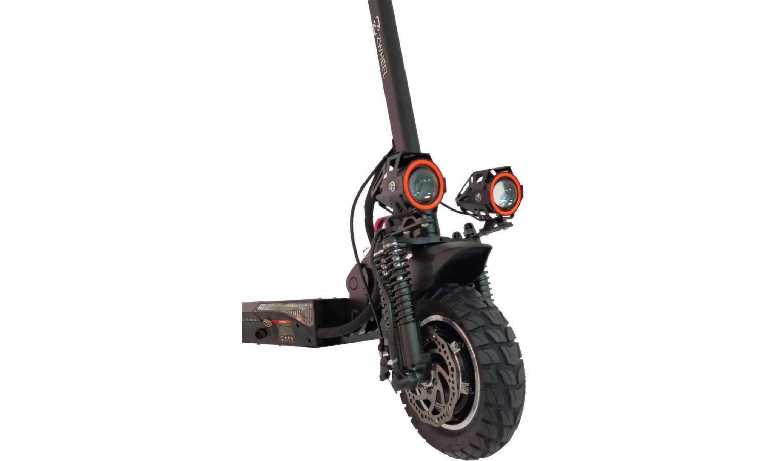 Електросамокат ZWHEEL T4 DUO (500х2 Вт; 13 А/рік; 48 В), чорний 7