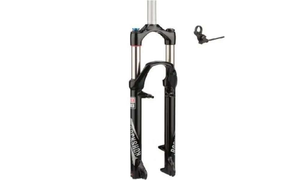 Фотографія Вилка RockShox 30 Silver TK - Coil 100mm, 26", вісь 9mm, Чорний, TurnKey Манетка права, Шток 1 1/8"