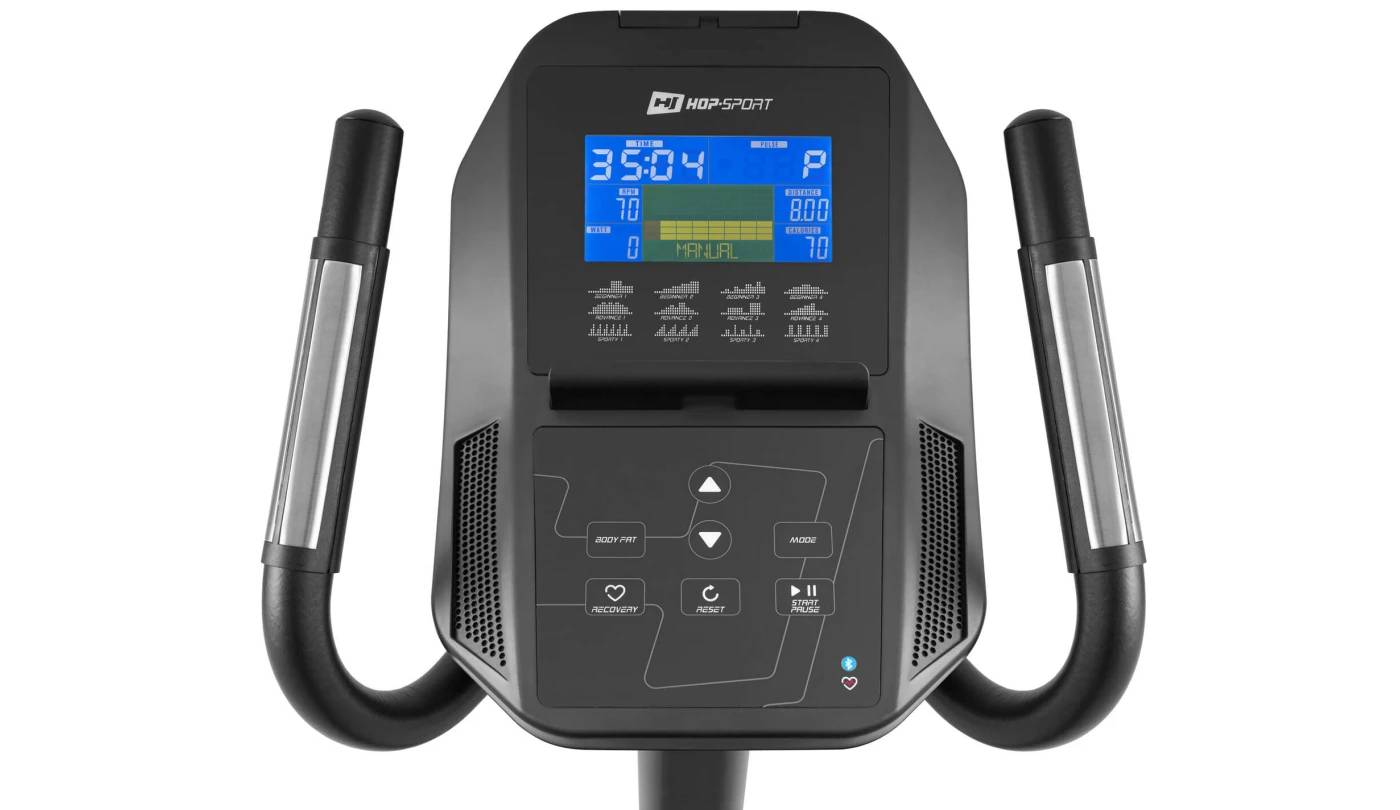 Велотренажер Hop-Sport HS-100H Solid gray iConsole+mat 13 Велотренажер Hop-Sport HS-100H Solid gray iConsole+mat 13