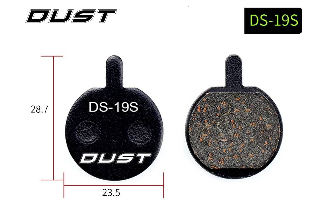 Фотография Колодки тормозные полуметалл DUST DS-19-1 JAK-5, B777, Forever 