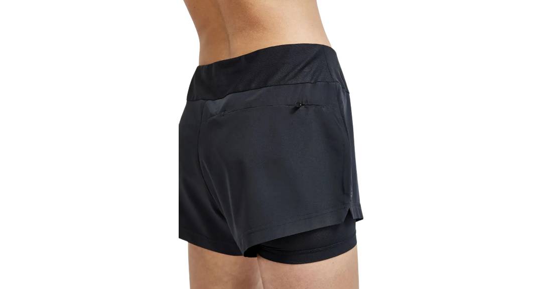 Фотография Велошорты Craft ADV Essence 2-in-1 Shorts женские, размер XL, сезон SS 22, черный 2