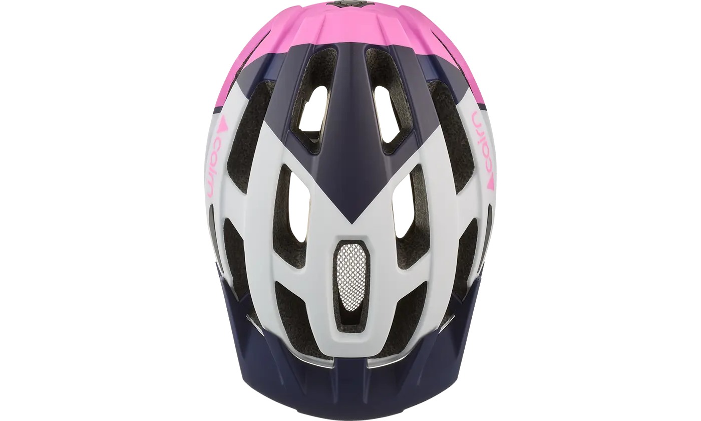 Велошлем Cairn Prism XTR Jr II white-pink размер М 52-55 см 2