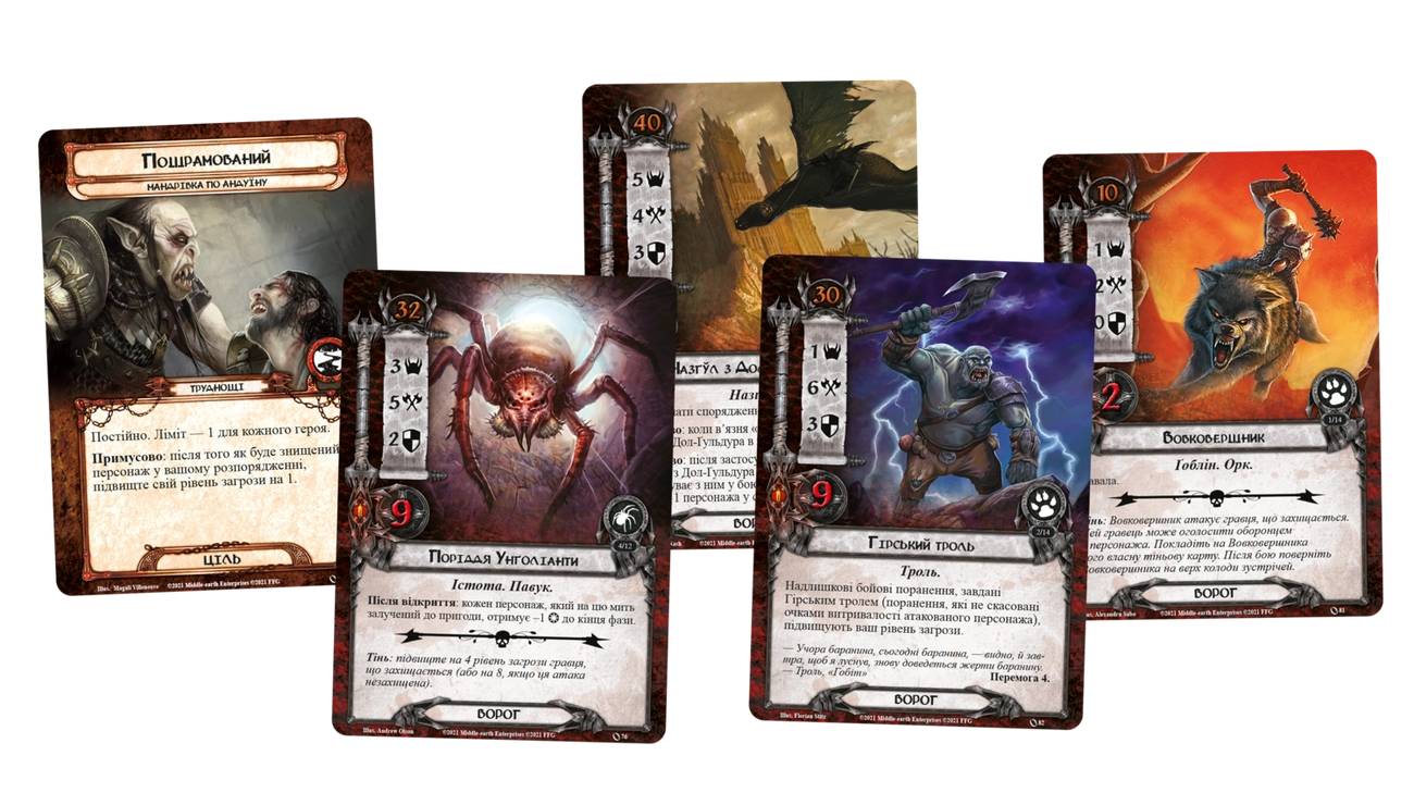 Настольная игра Властелин Колец. Карточная игра (The Lord of the Rings: The Card Game) 3