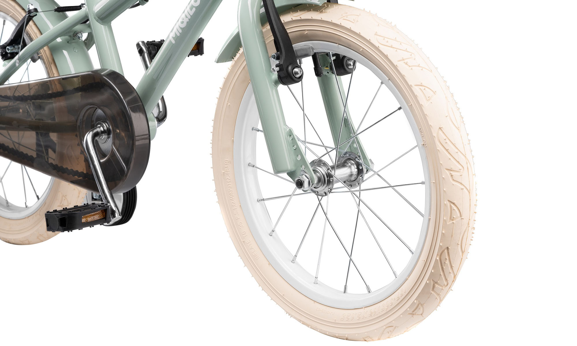 Детский велосипед Miqilong RM 16", One size, 2025, оливковый 2