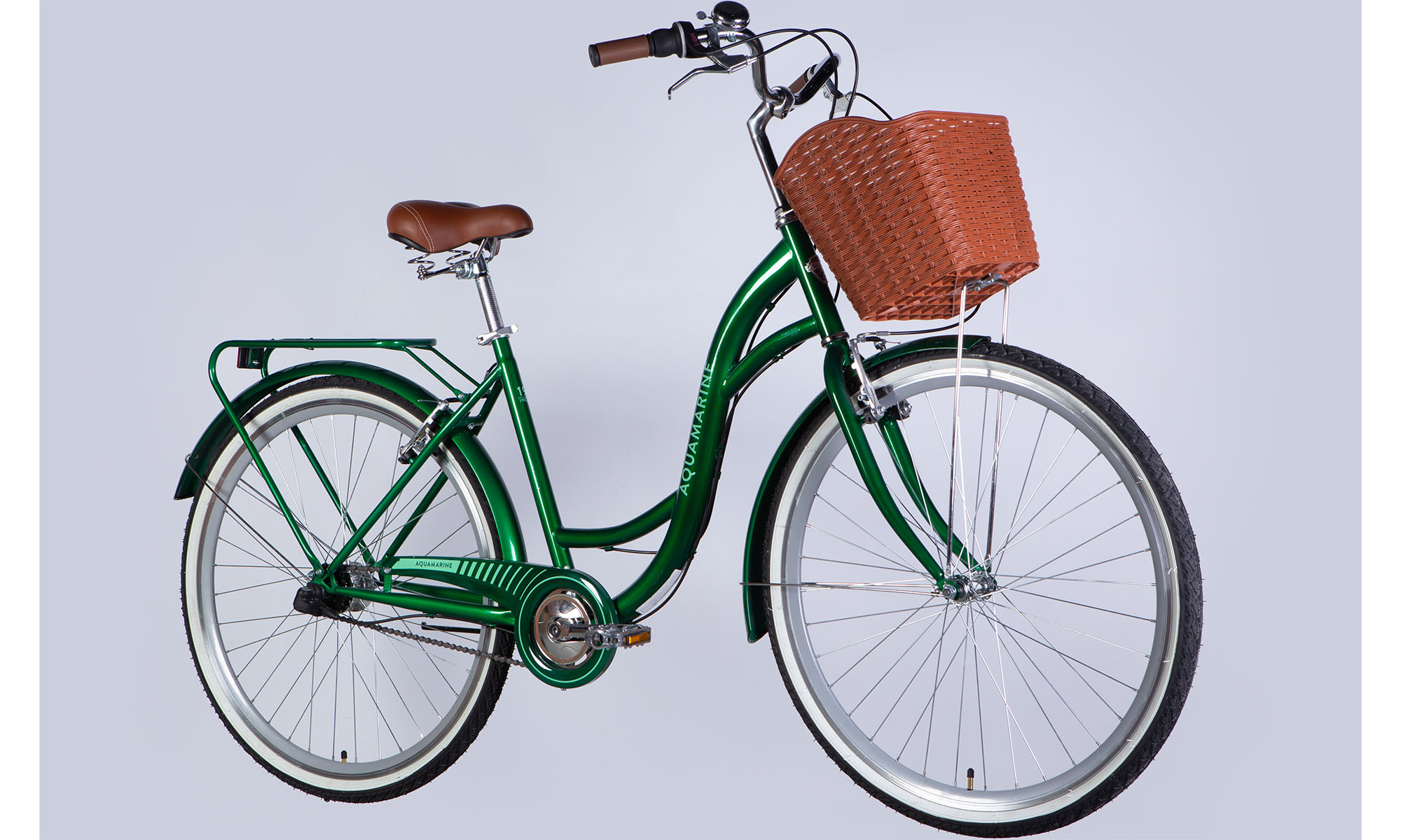 Фотография Велосипед Dorozhnik AQUAMARINE PH 28", размер L, рама 19", 2025, зеленый  3