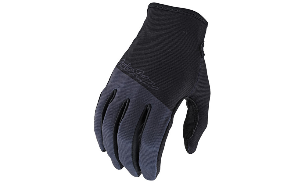 Фотографія Вело рукавички TLD Flowline Glowe чорно-сірий, розмір L