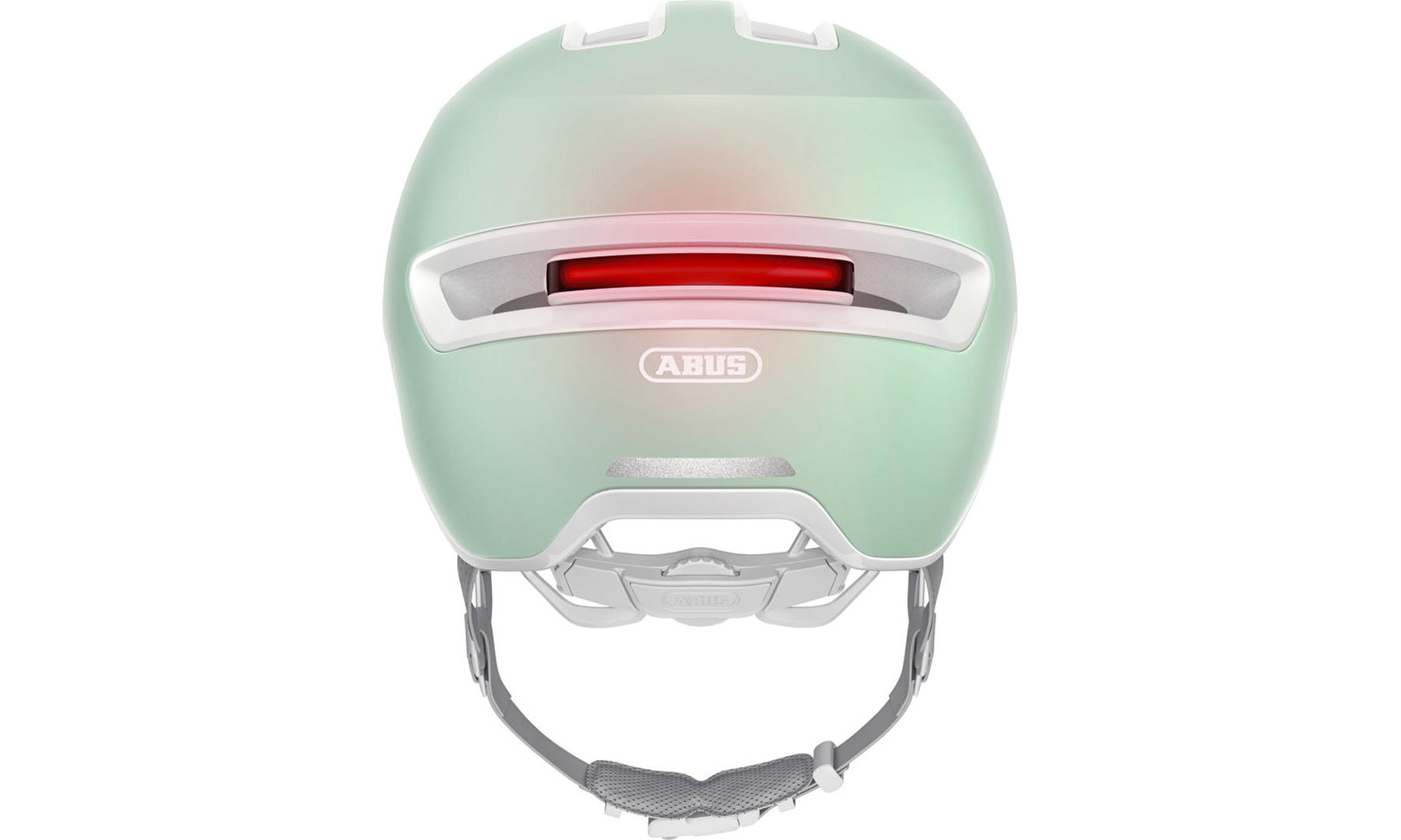 Велошлем ABUS HUD-Y ACE pure mint, размер L (57-61 см), светло-зеленый 3