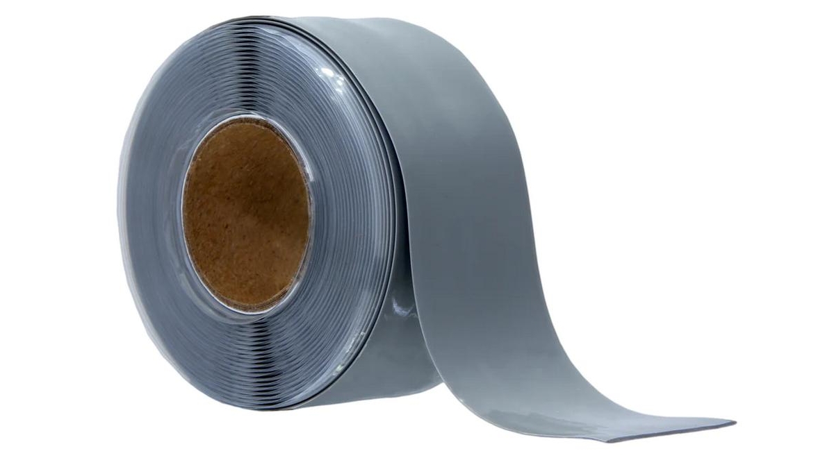 Фотографія Силіконова стрічка ESI Silicon Tape (1 м) Roll Gray, сіра.