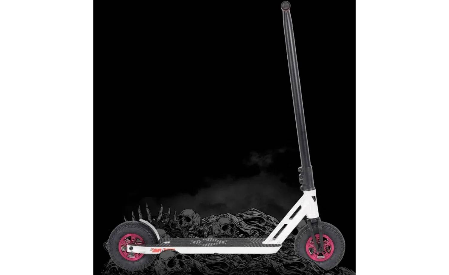 Трюкової самокат Triad Shape Shifter Dirt 6" x 23"- Stone/Black/Red 6