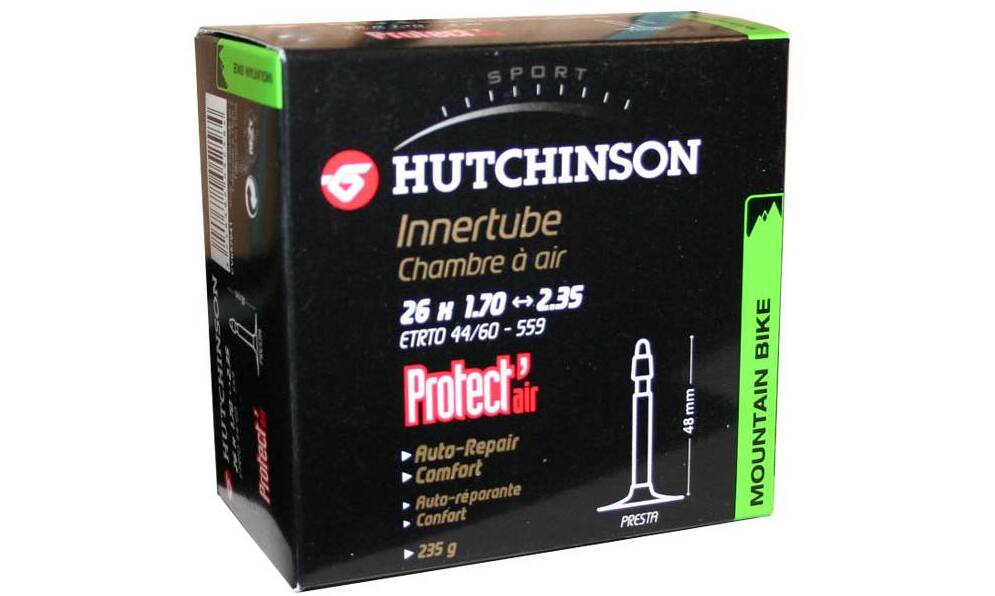 Камера HUTCHINSON CH 26X1.70-2.35 VF PROTECT Камера HUTCHINSON CH 26X1.70-2.35 VF PROTECT