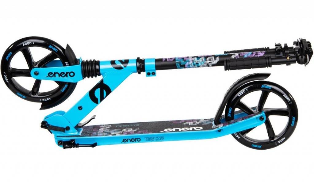Самокат Enero 200мм Maze City синьо-чорний 4