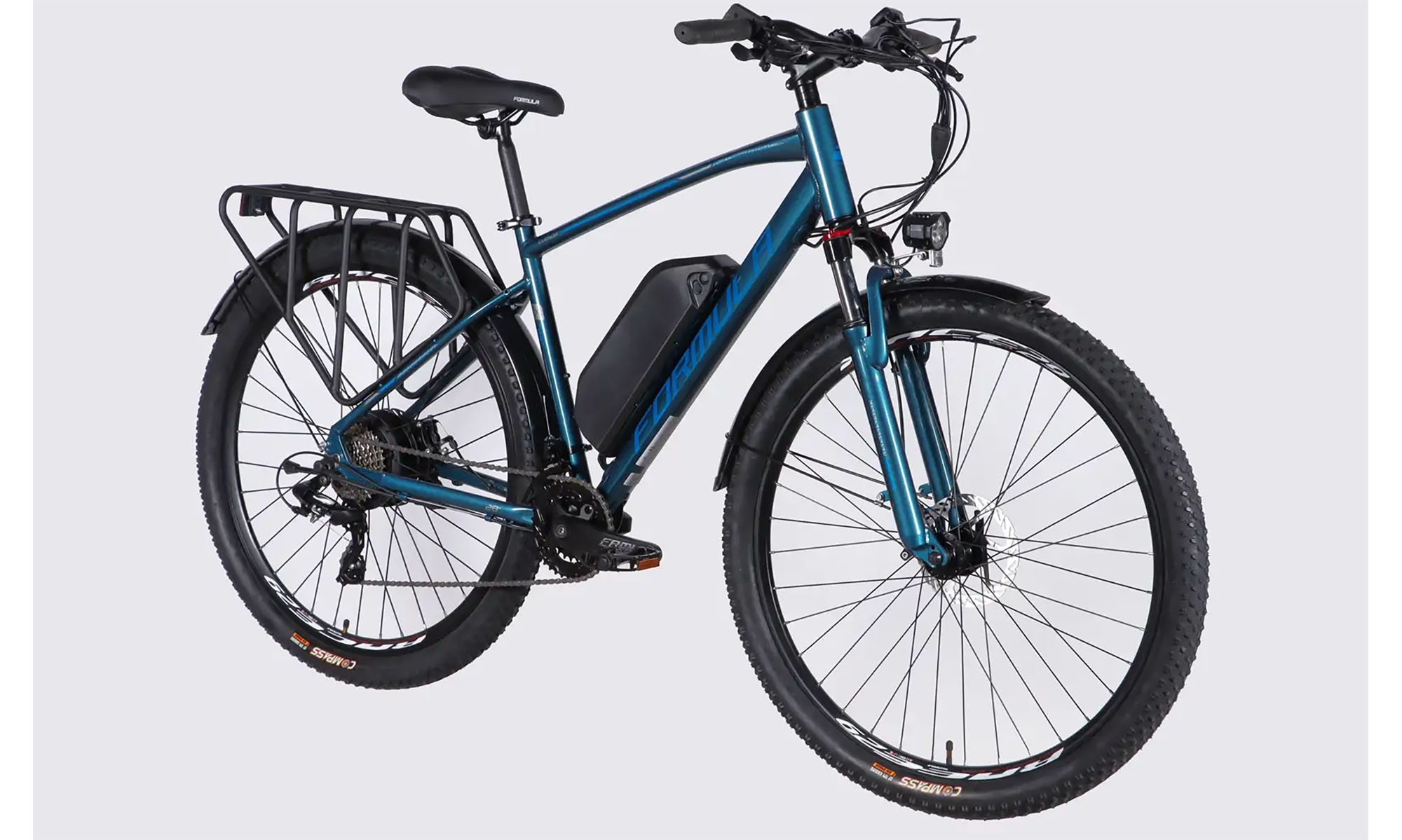 Велосипед з електроприводом Formula eCURSOR MAN DD CS 29", розмір L, рама-19", 48B, 17.5А*г, 500Вт, рік 2026, темно-синій 3