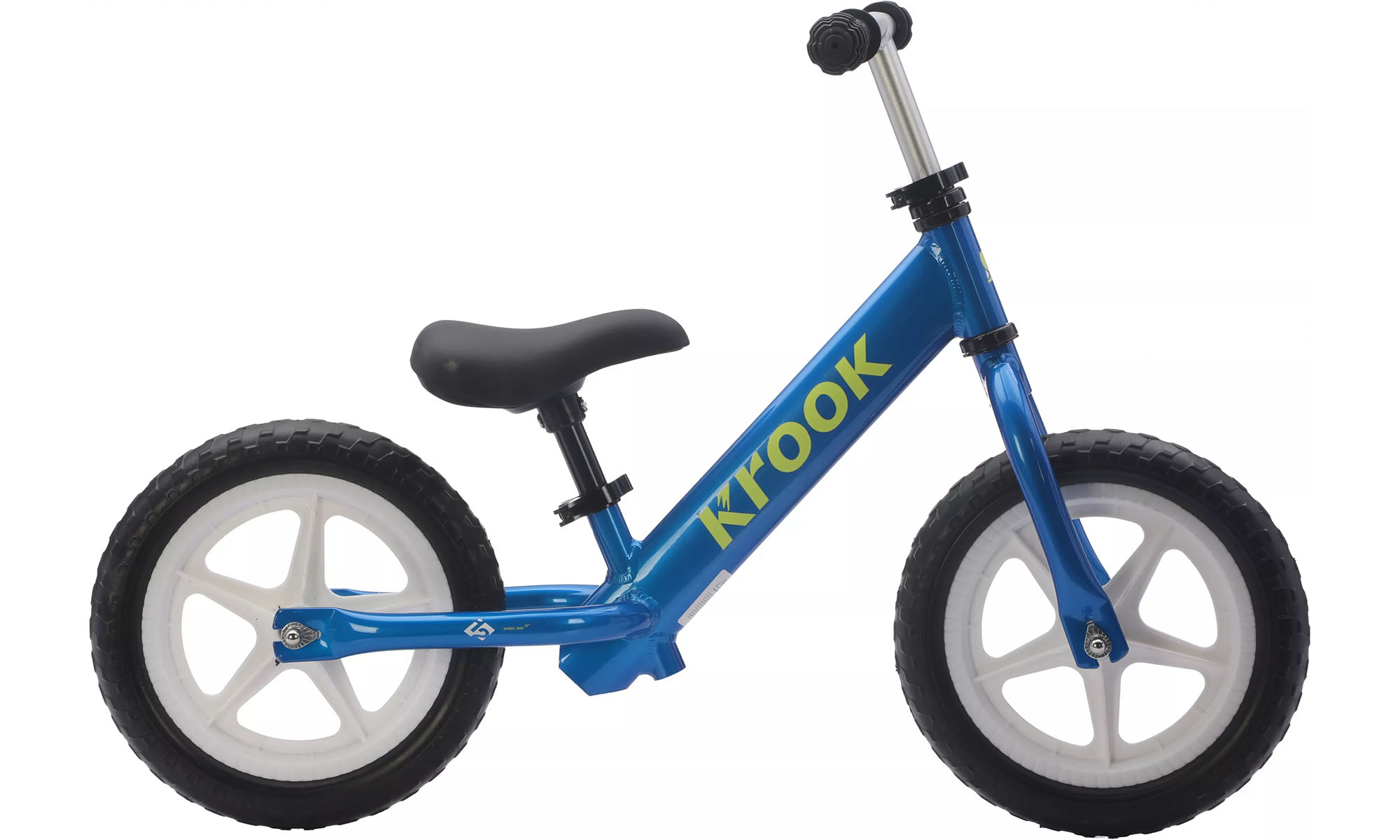 Беговел Krook 12", год 2025, голубой 