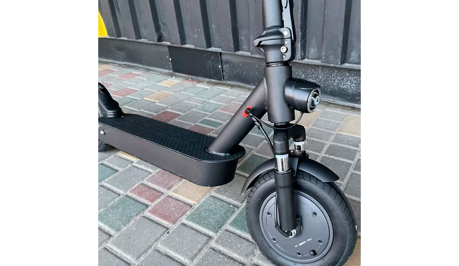 Электросамокат Crosser E9 MAX AIR 10" 600W, 36V, 15A с аморт вилкой 2