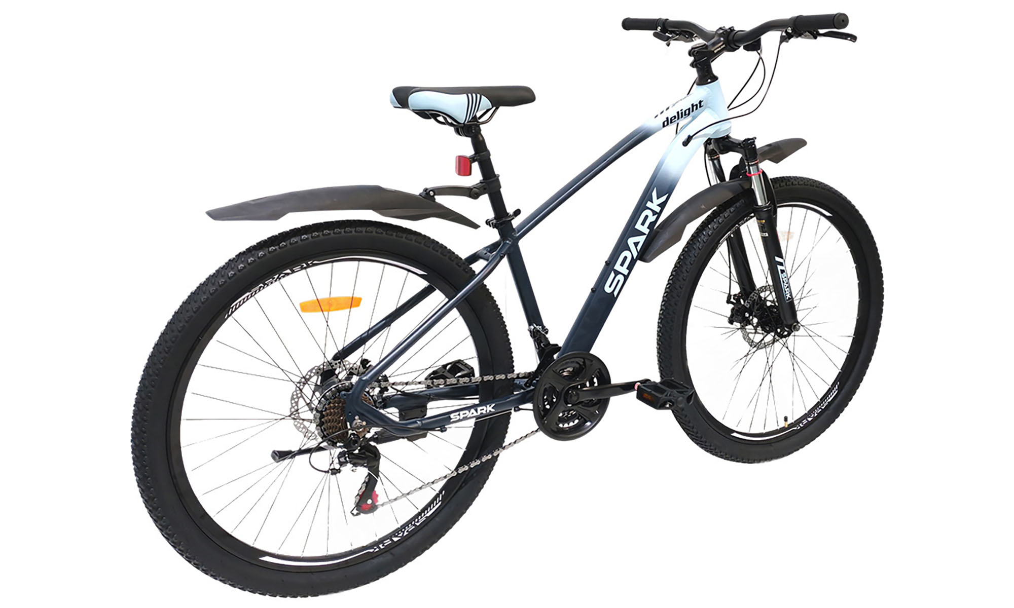 Велосипед SPARK DELIGHT 27,5", размер S, рама 15", 2025, темно-синий с голубым 2
