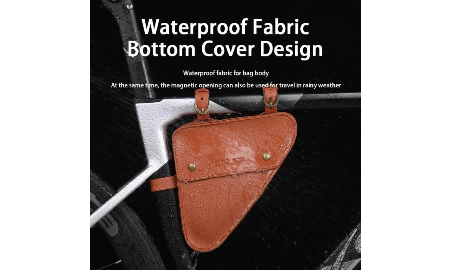 Сумка под раму угловая EsLNF Pouch Bag коричневый 3 Сумка под раму угловая EsLNF Pouch Bag коричневый 3