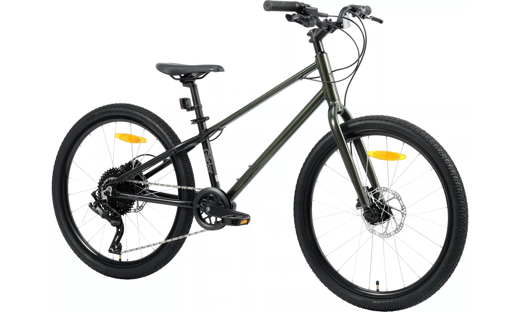 Велосипед Pride GLIDER 4.2 24", розмір XS, рік 2026, чорний 3