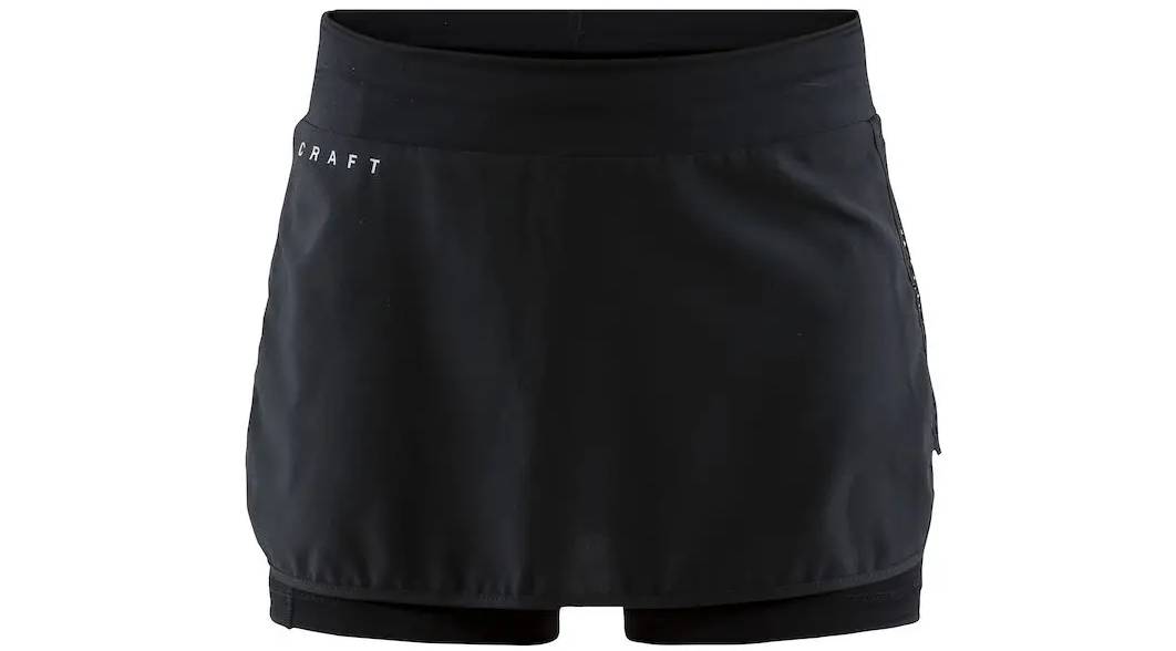 Фотография Юбка Craft Сharge Skirt женская, размер XS, сезон SS 19, черный