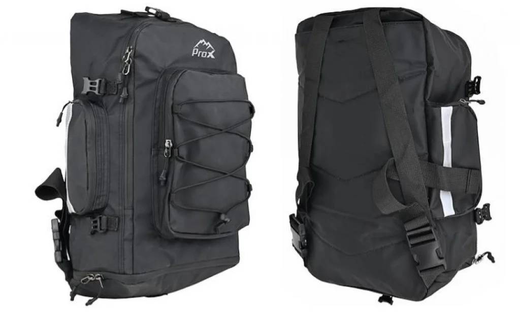 Велосумка на багажник ProX Montana 728 17L+31L, черный 2