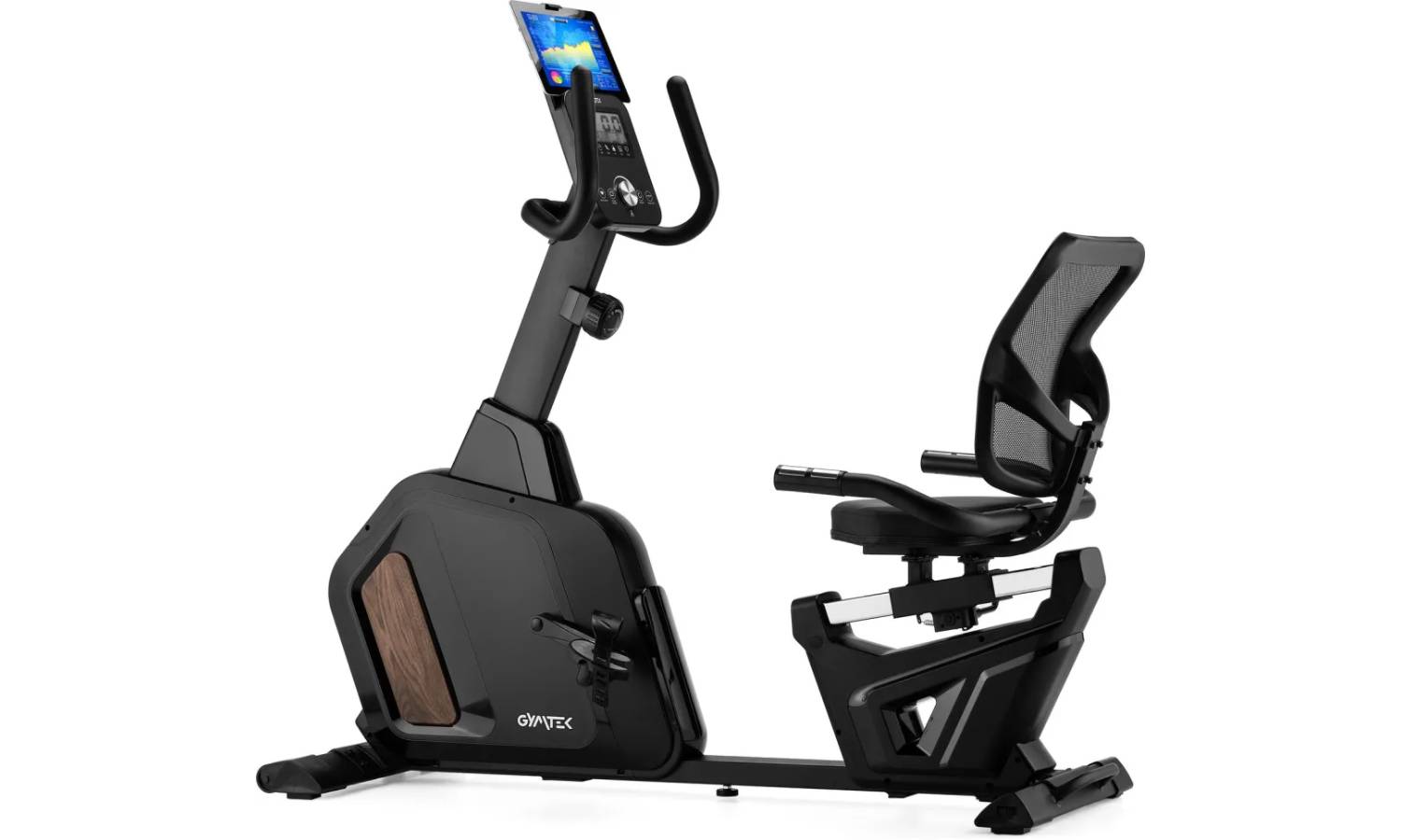 Горизонтальный велотренажер Gymtek XBR5000 магнитный черный Горизонтальный велотренажер Gymtek XBR5000 магнитный черный