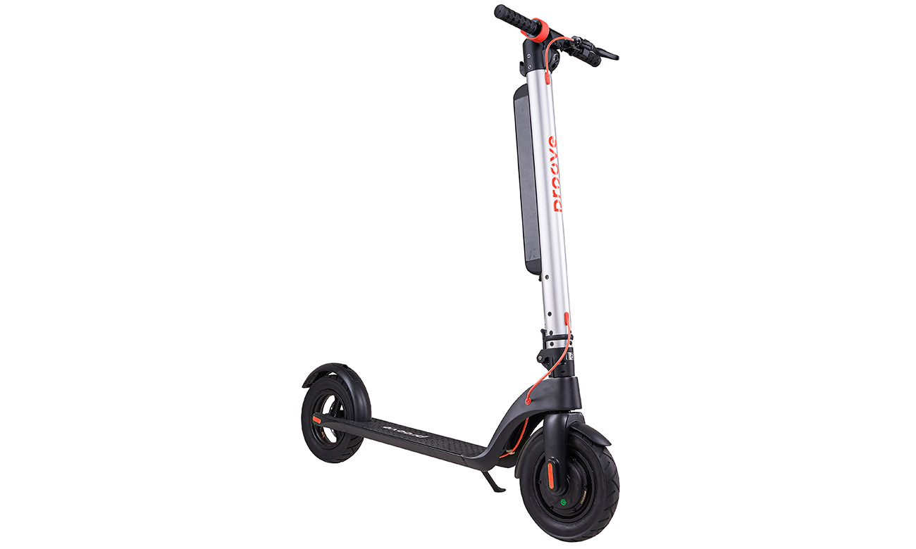 Электросамокат Proove X-City Pro Серебристо-красный 350w / 10.5h 5