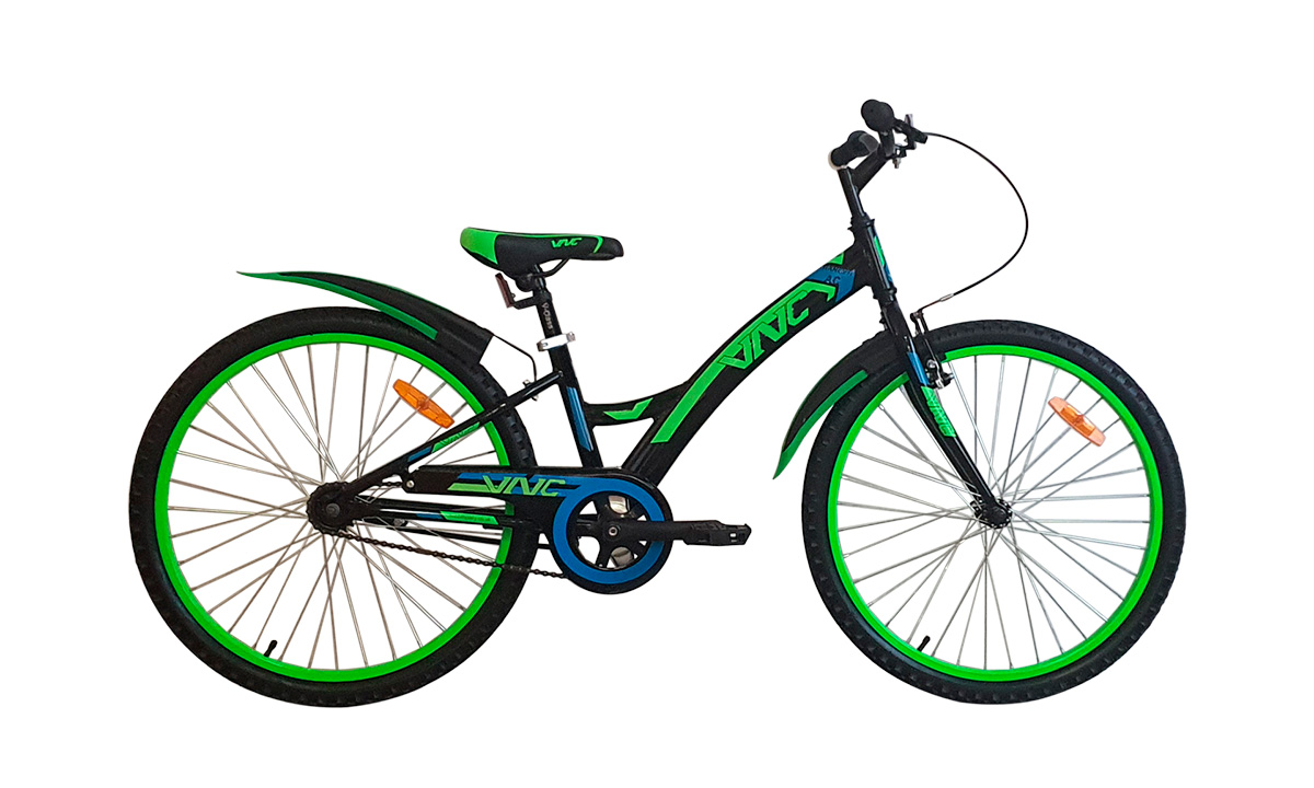 Фотография Велосипед подростковый 24" VNC Ranger AC (2021) 2021 Зеленый