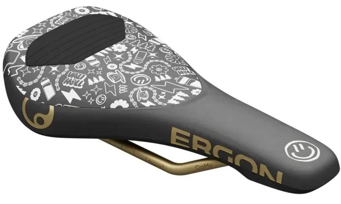 Сідло Ergon SM Downhill Comp Vali Hоll Edition black Сідло Ergon SM Downhill Comp Vali Hоll Edition black