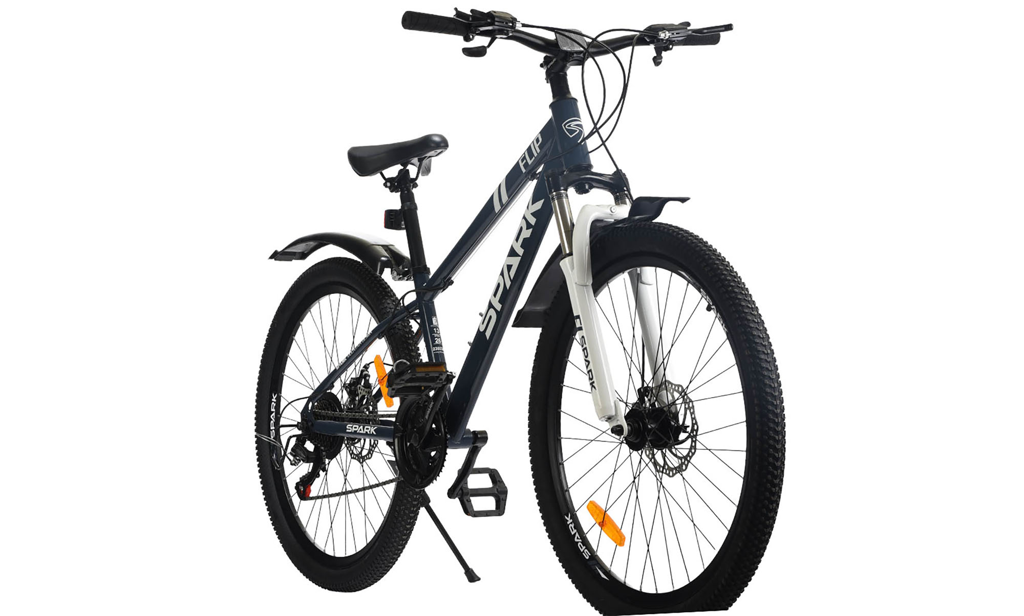 Велосипед SPARK FLIP 26", розмір XS, рама 13", рік 2026, темно-сірий 5