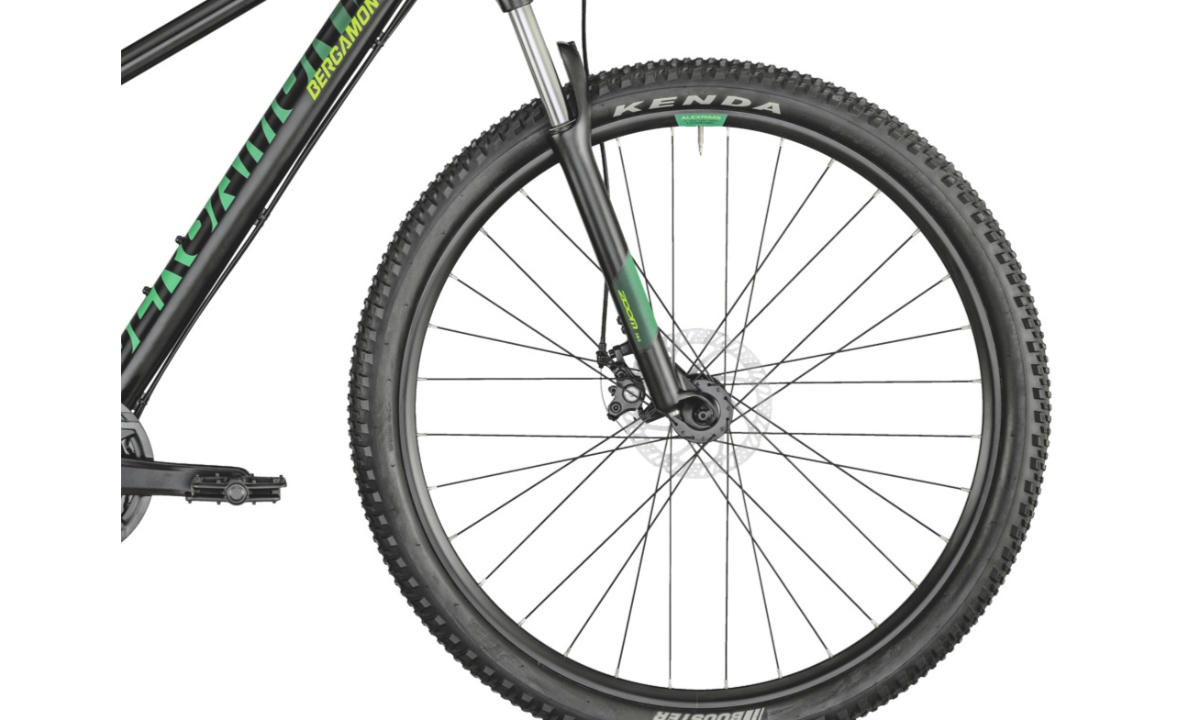 Велосипед Bergamont Revox 2 27,5" 2021, размер XS, Черно-зеленый 5