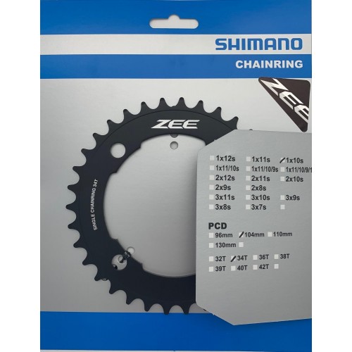 Звезда для шатунов Shimano FC-M640 34T 2