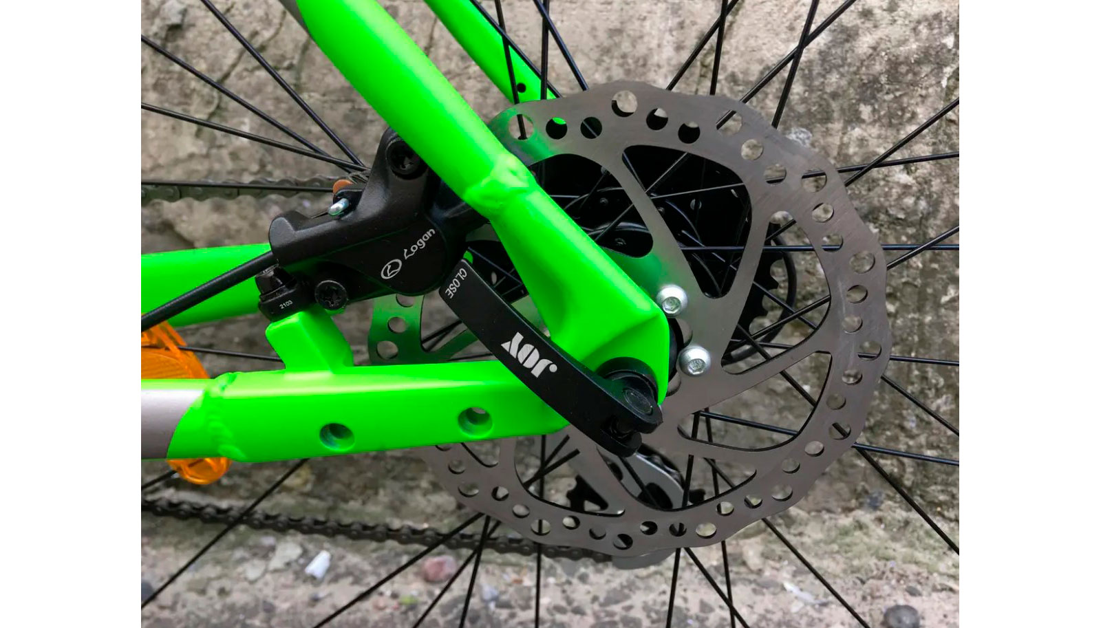 Фотография Велосипед Crosser Quick 3x8 29" размер L рама 19 2021 Серо-зеленый 5