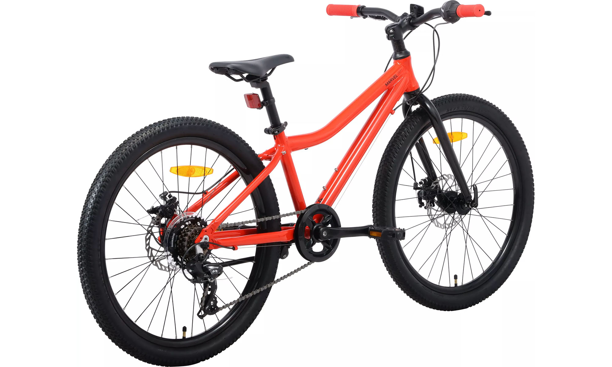 Велосипед Pride MARVEL 4.1 24", размер XS, год 2026, червоний 2